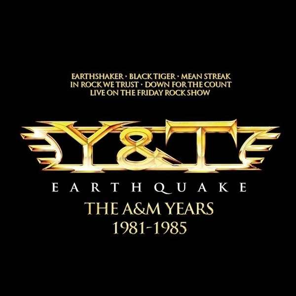 CD Y&T - EARTHQUAKE - THE A&M YEARS