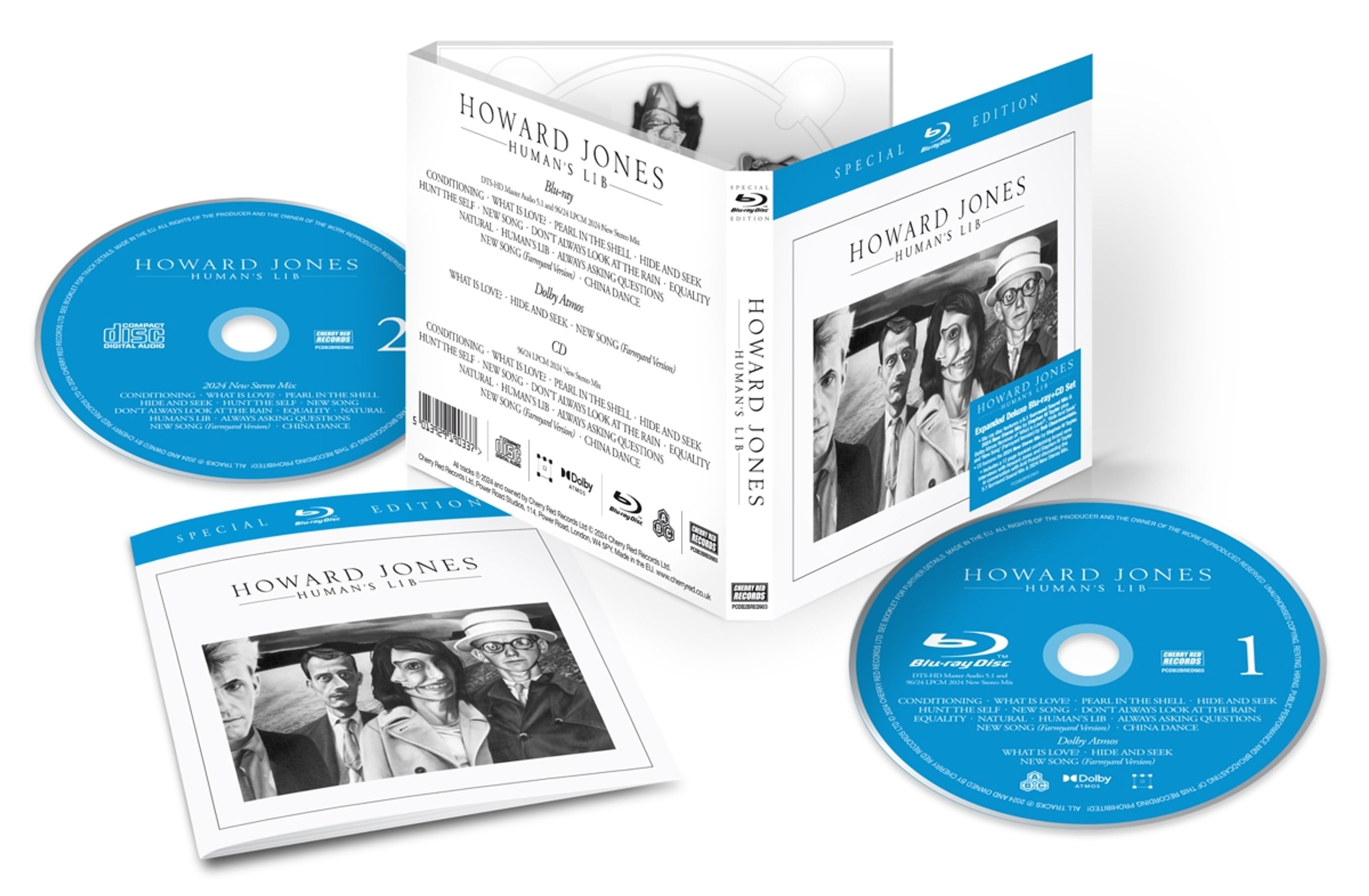 Blu-ray Howard Jones - HUMAN'S LIB