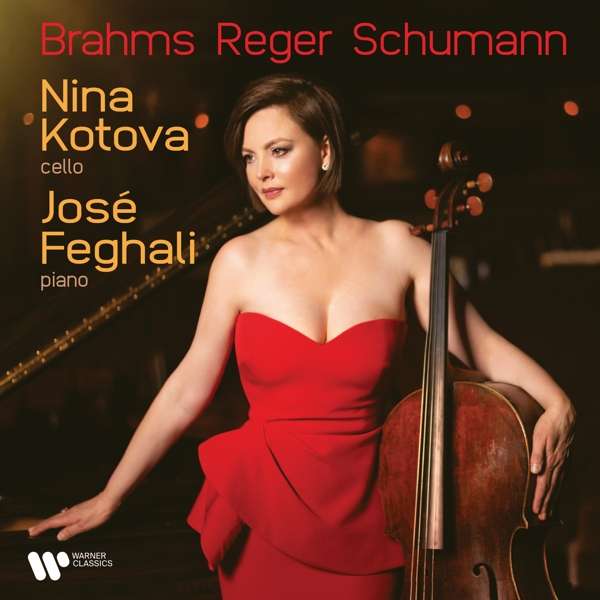 CD Nina Kotova - BRAHMS, REGER, SCHUMANN