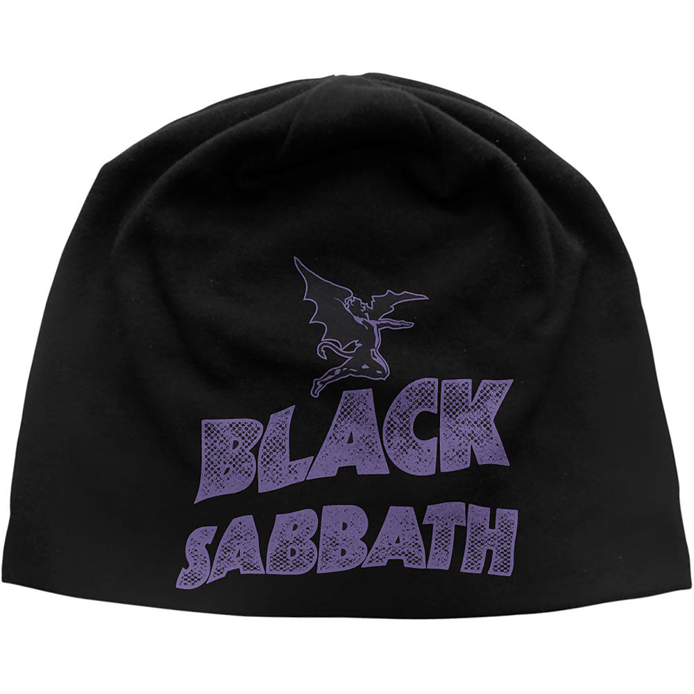 Čapica Black Sabbath - Logo & Devil, Unisex,Čierna,Univerzálna