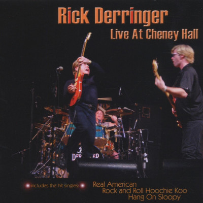 CD Rick Derringer - LIVE AT CHENEY HALL