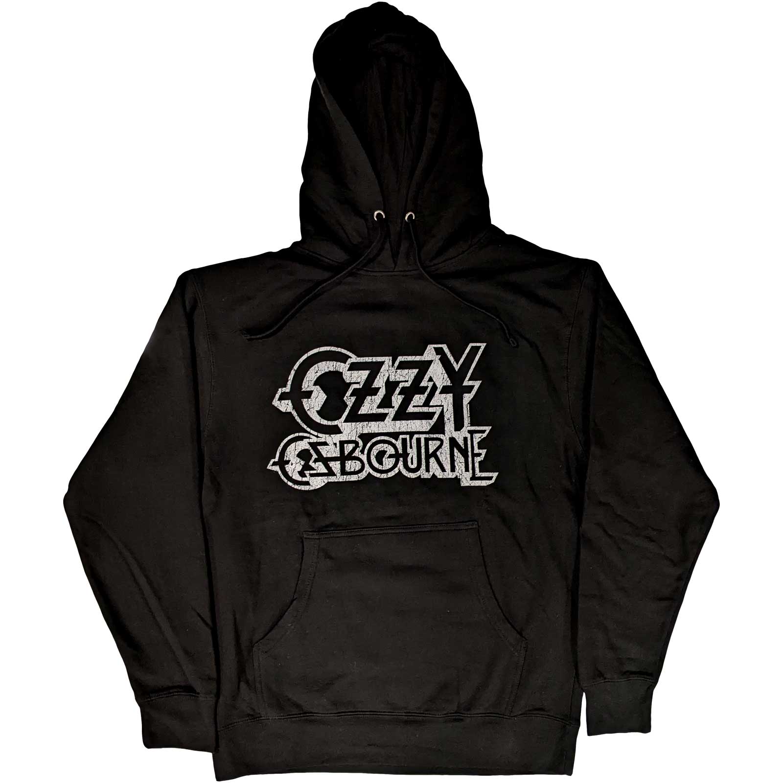 Mikina Ozzy Osbourne - Vintage Logo, Unisex,Čierna,XXL