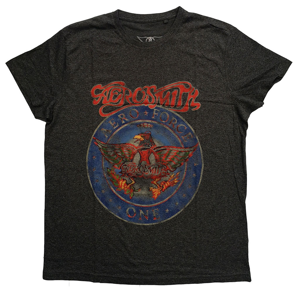 Tričko Aerosmith - Aero Force, Unisex,Multicolor,XS