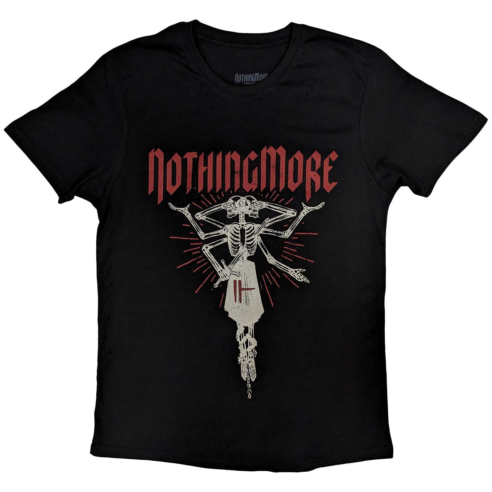 Tričko Nothing More - Force, Unisex,Čierna,XXL