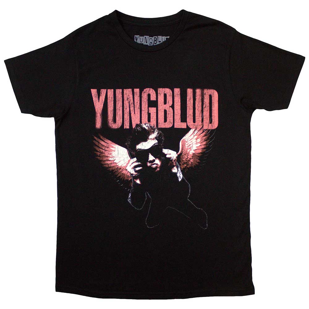 Tričko Yungblud - Wings, Unisex,Čierna,XXL