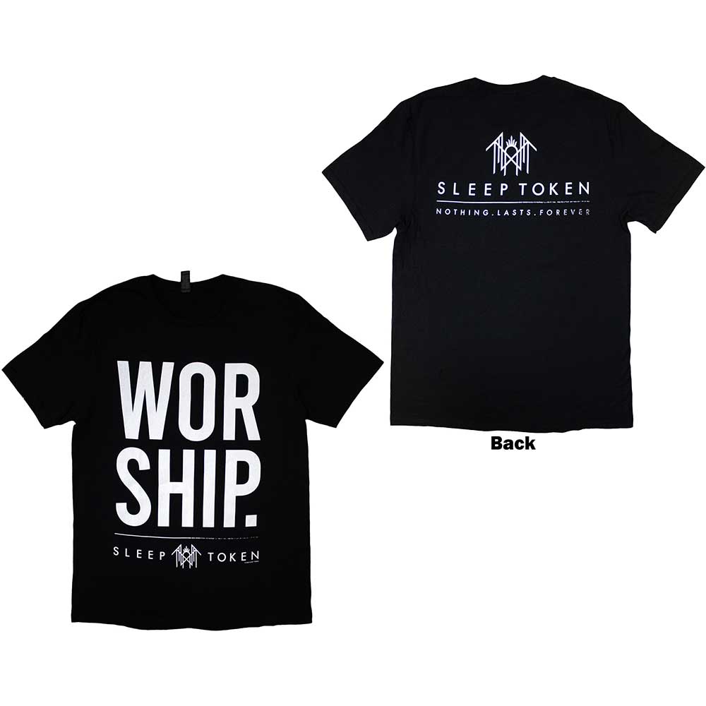 Tričko Sleep Token - Worship, Unisex,Čierna,XXL