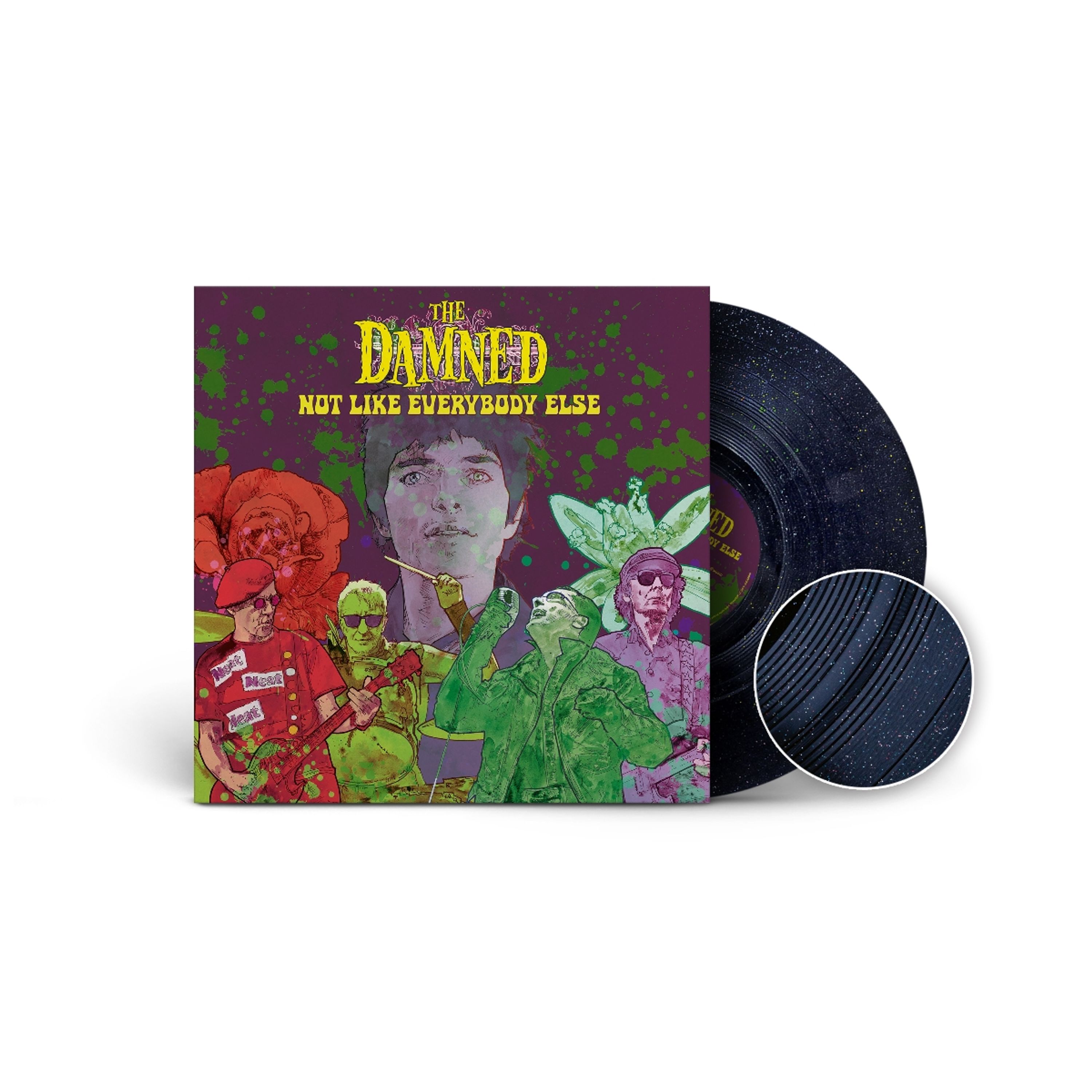 Vinyl The Damned - NOT LIKE EVERYBODY ELSE