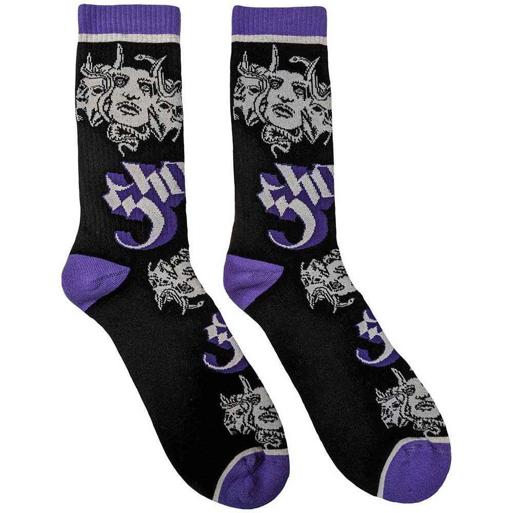 Ponožky Ghost - Copia, Unisex,Čierna,UK 4 - 7