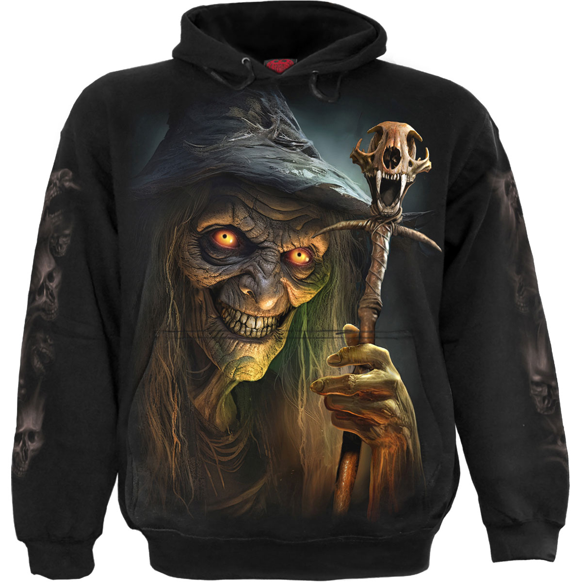 Mikina Spiral Stairs - Witch's Brew, Unisex,Čierna,S