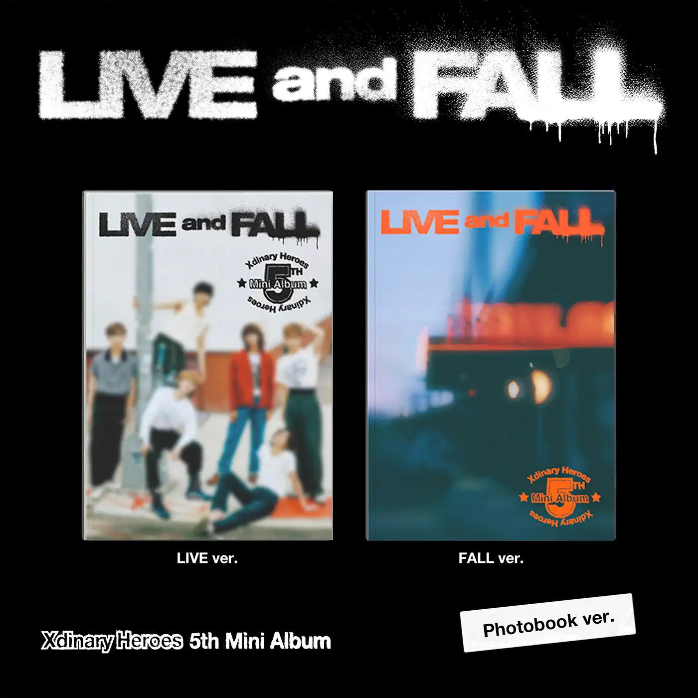 CD Xdinary Heroes - Live and Fall