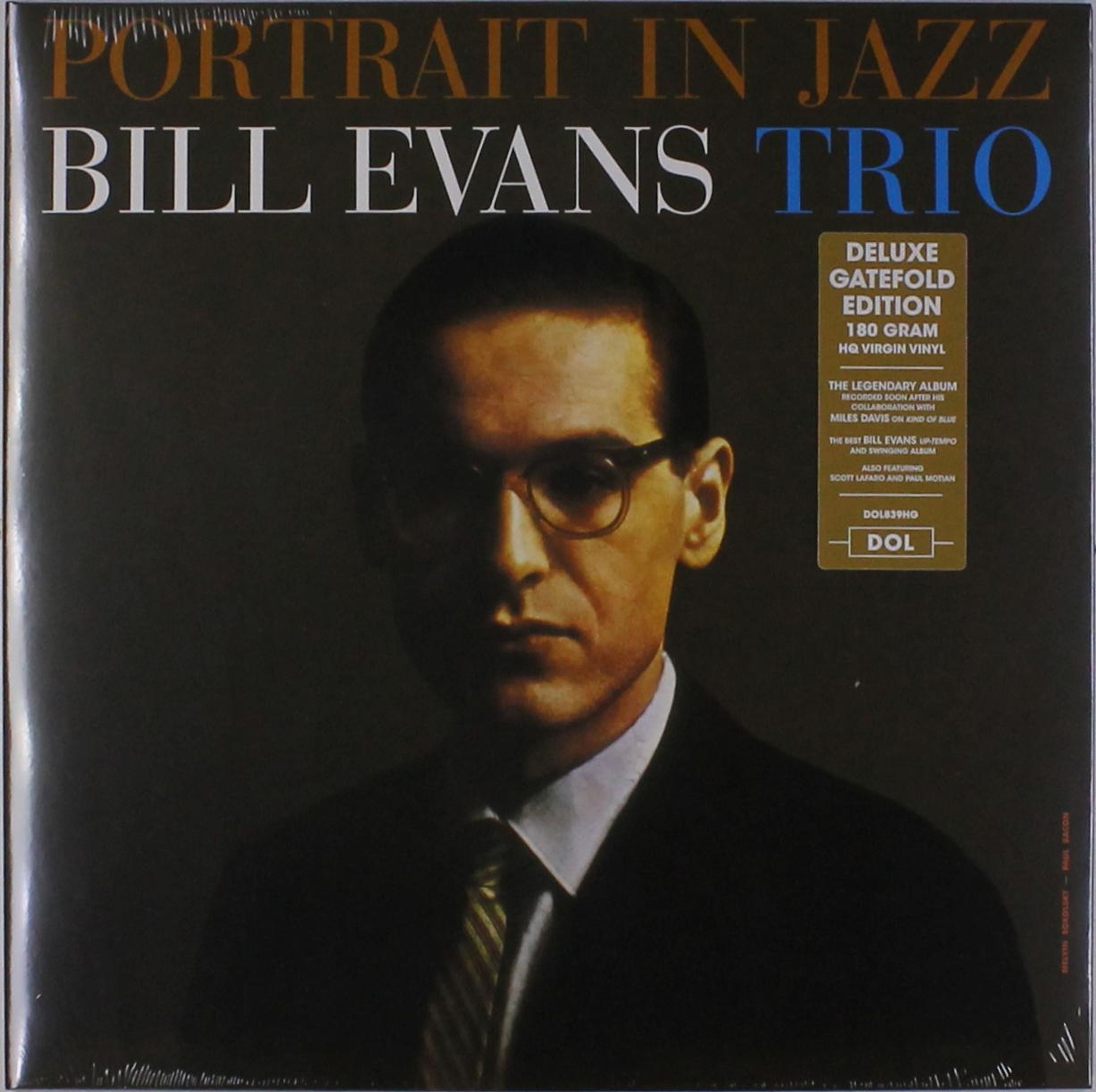 Vinyl Bill Evans Trio - EVANS, BILL -TRIO- - PORTRAIT IN JAZZ