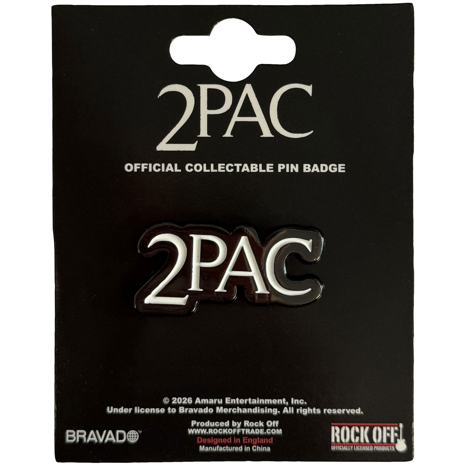 Odznak 2Pac - Classic Logo
