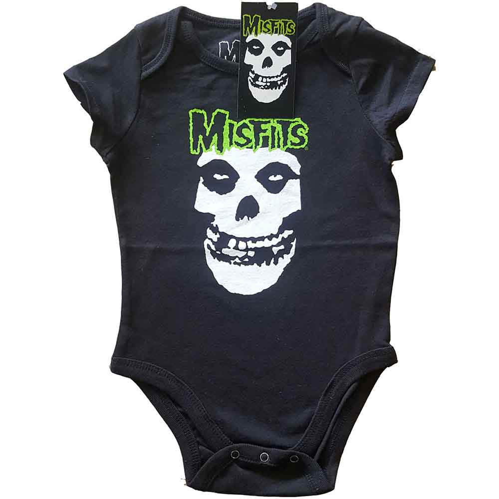 Body Misfits - Skull & Logo, Dieťa,Čierna,18 - 24 mes.