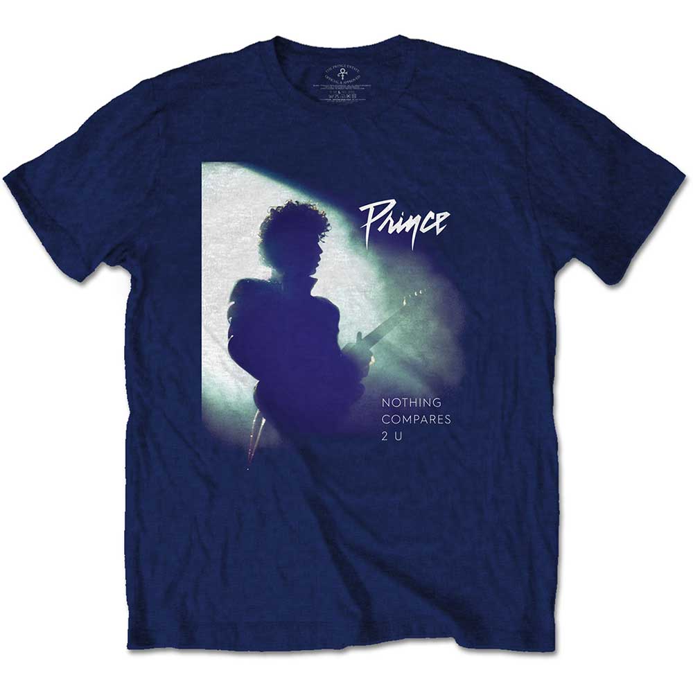 Tričko Prince - Northing Compares 2 U, Unisex,Modrá,XXL