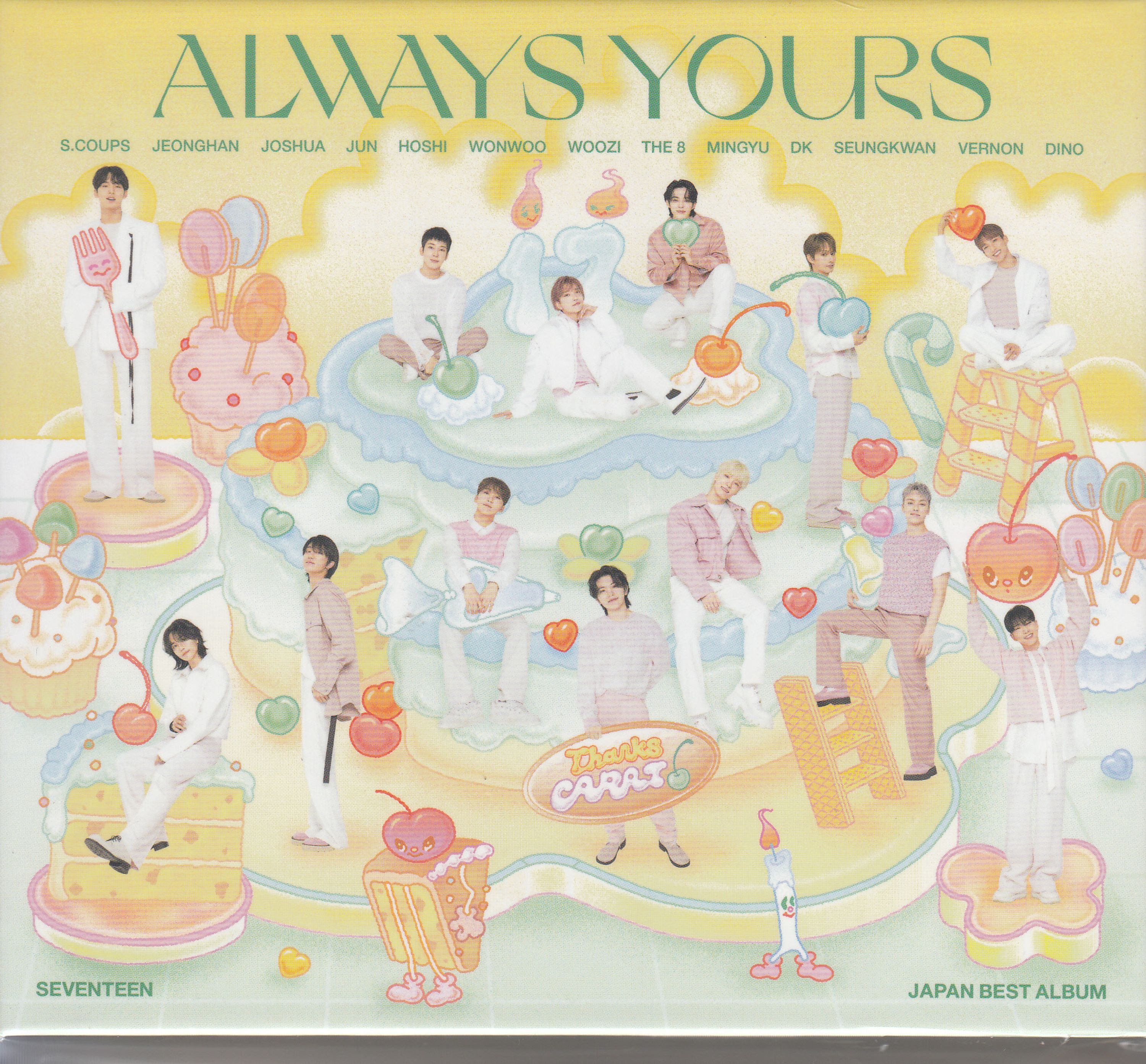 CD Seventeen - ALWAYS YOURS LTD C
