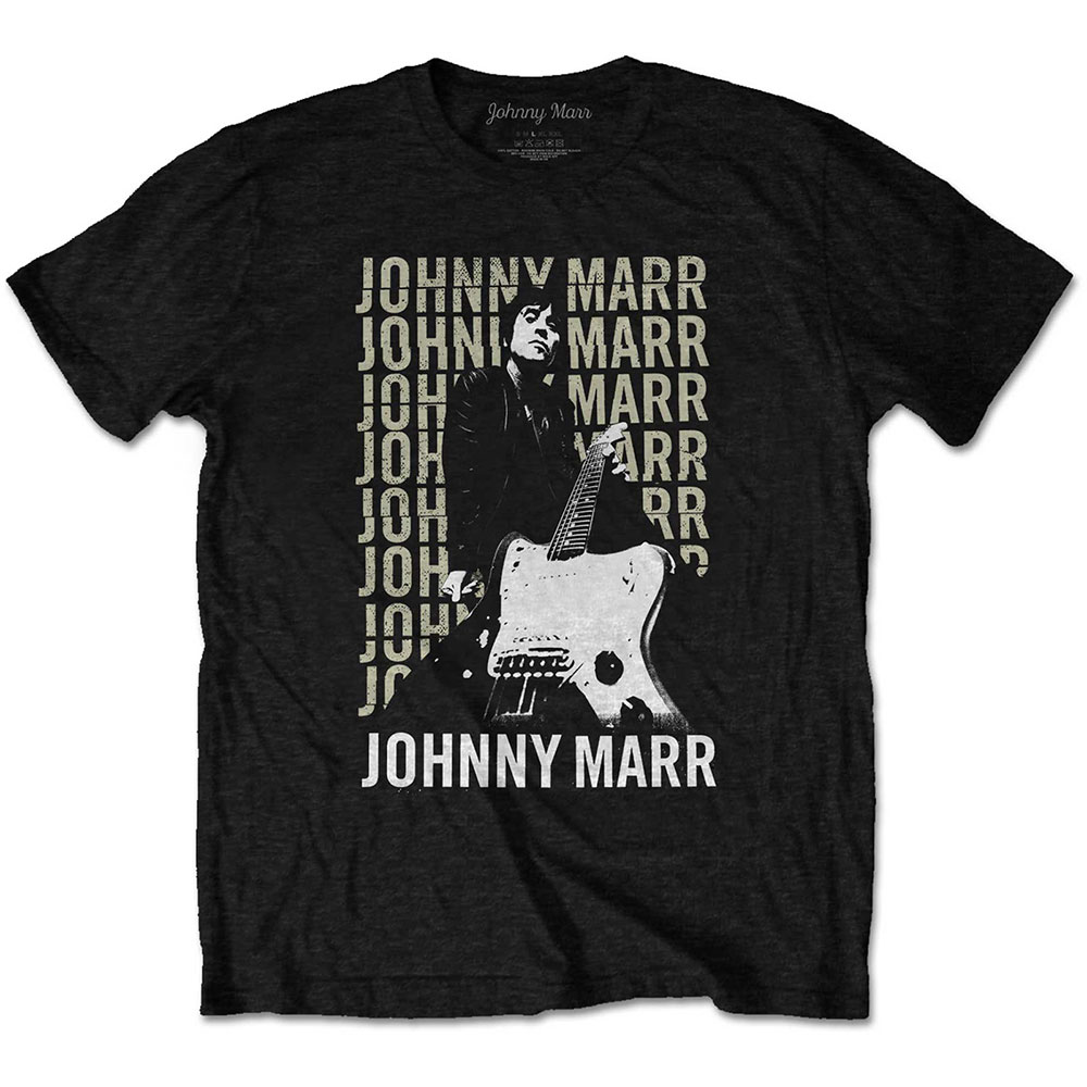 Tričko Johnny Marr - Guitar Photo, Unisex,Čierna,XXL