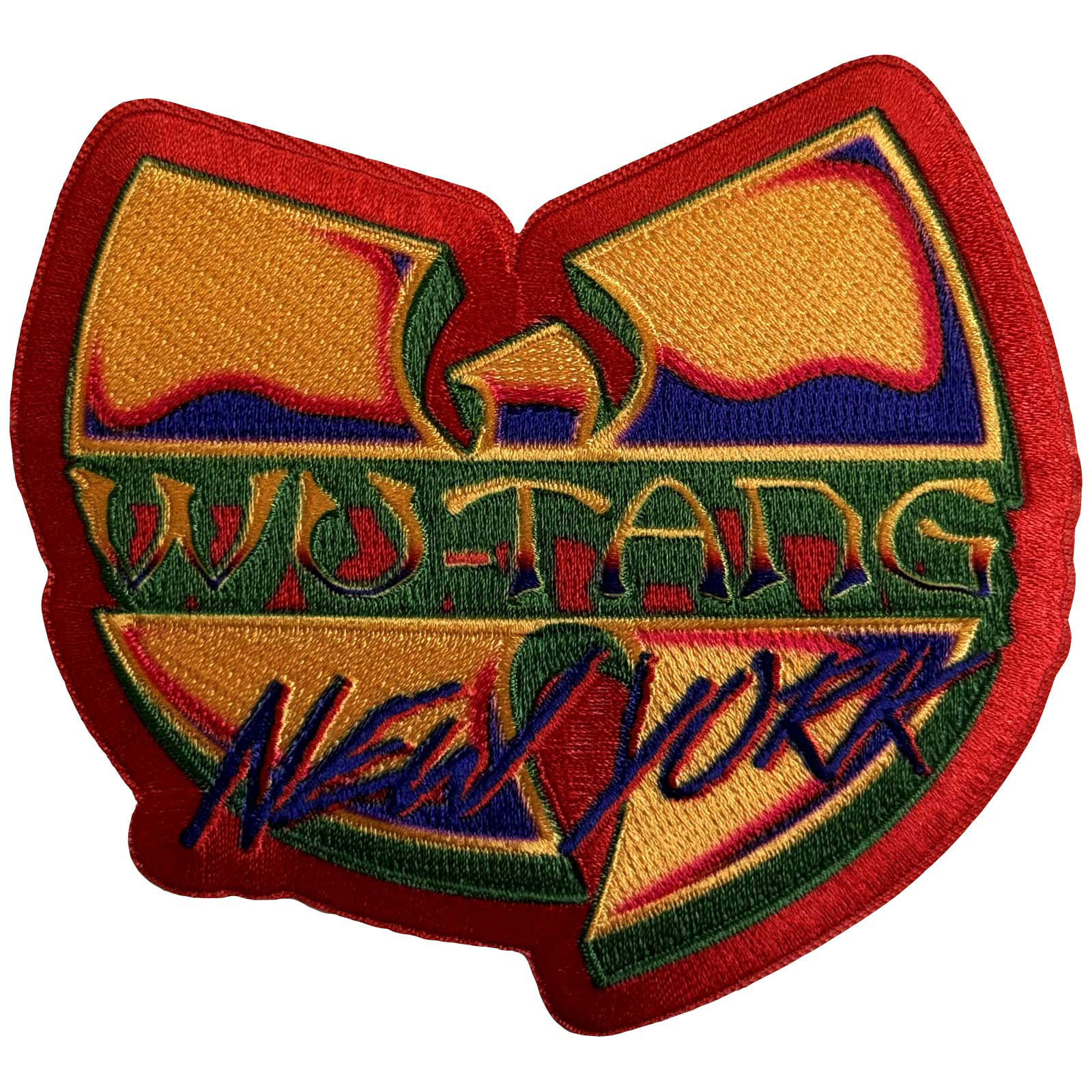 Nažehlovačka Wu-Tang Clan - New York Logo Red