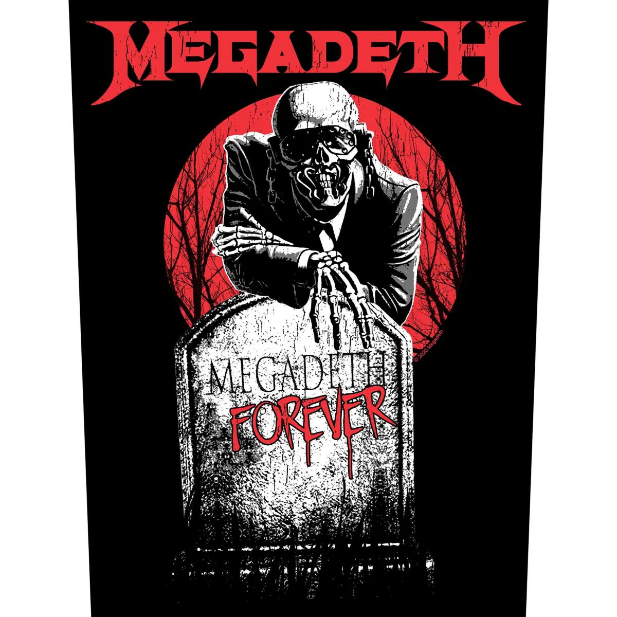 Nažehlovačka Megadeth - Tombstone