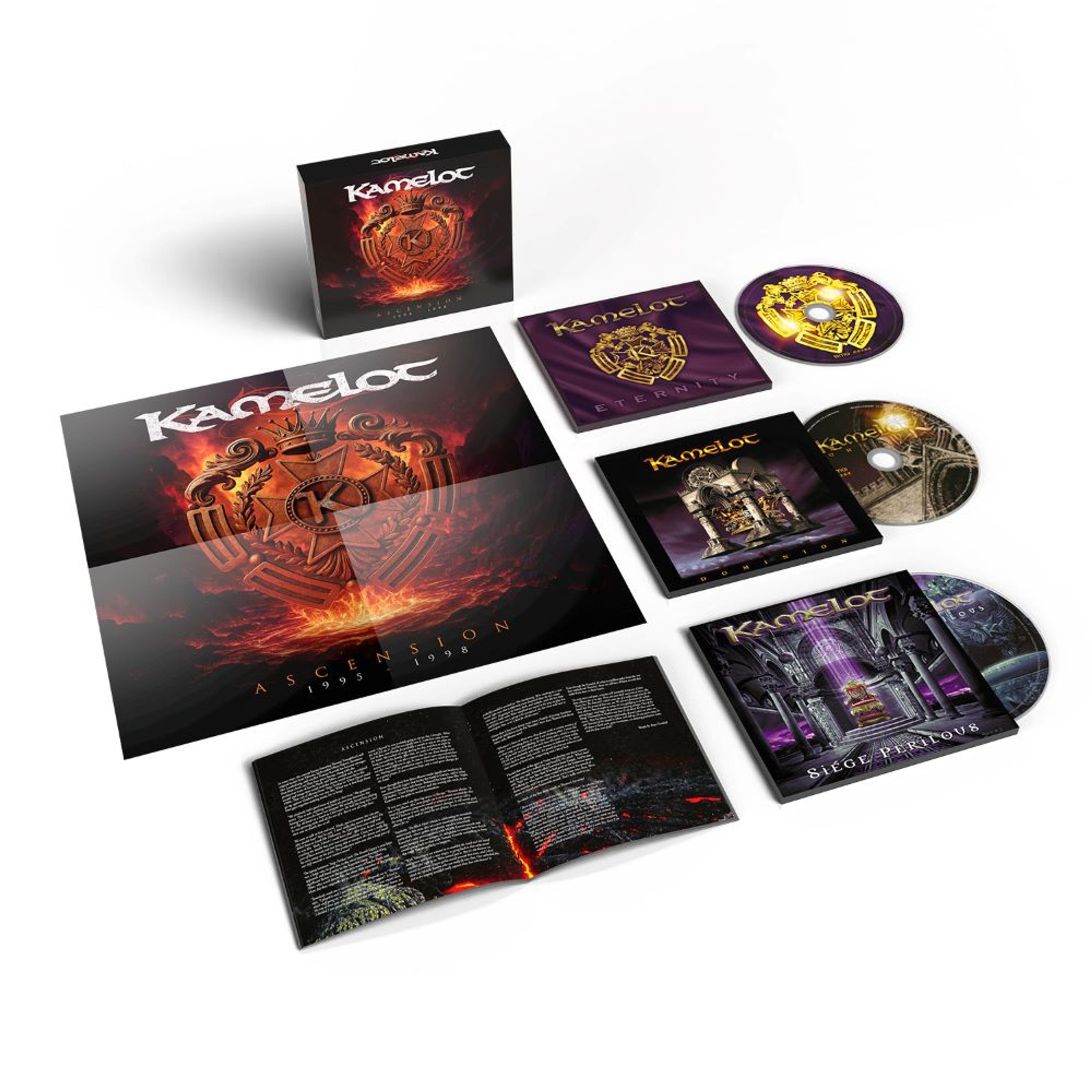 CD Kamelot - ASCENSION (1995-1998)