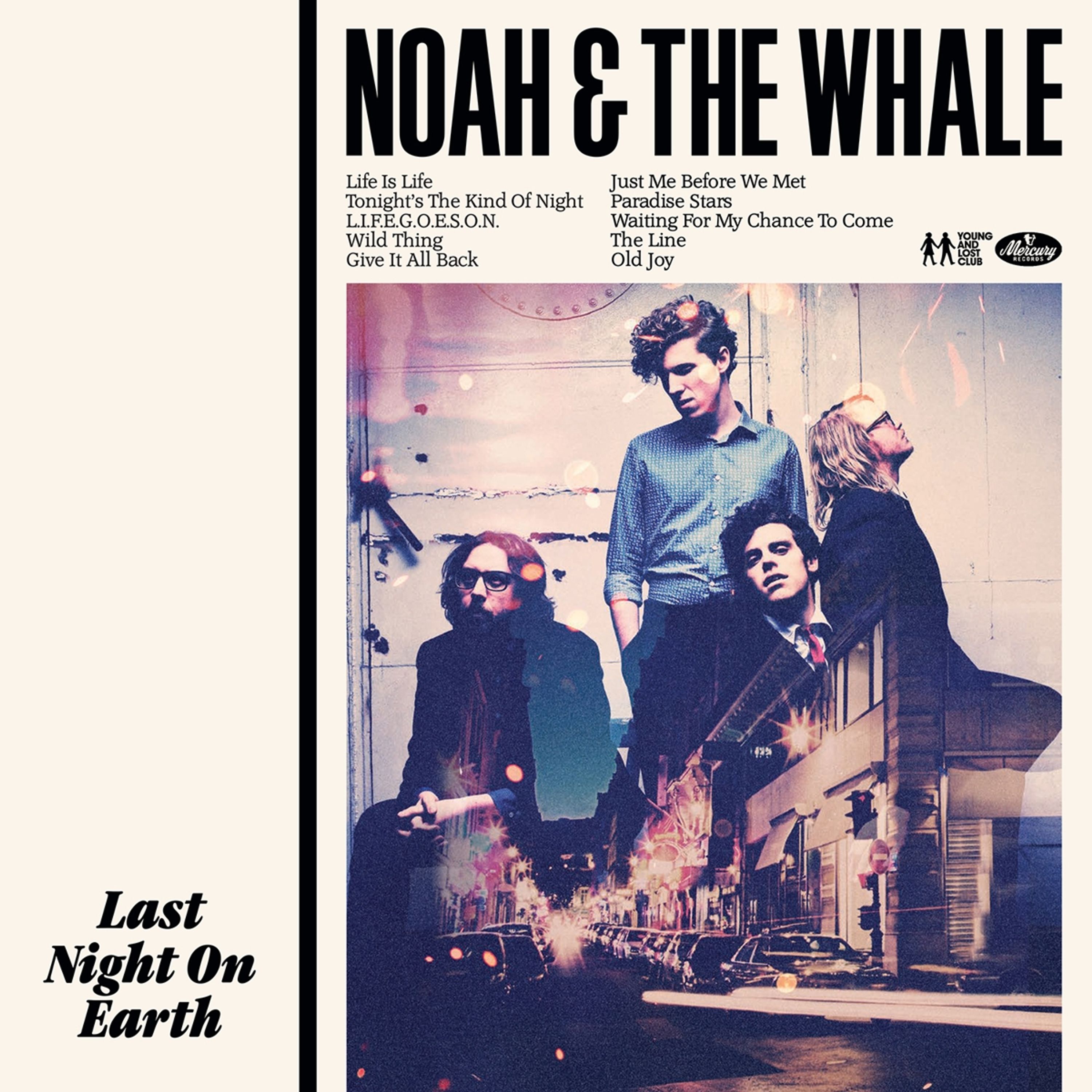 Vinyl Noah and the Whale - LAST NIGHT ON EARTH