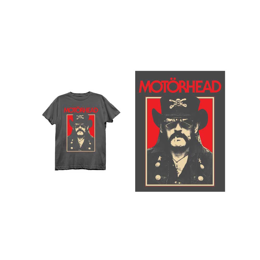Tričko Motörhead - Lemmy RJ, Unisex,Šedá,XXL