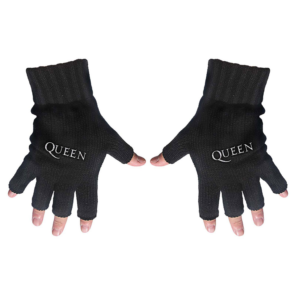 Rukavice Queen - Logo, Unisex,Čierna,Univerzálna