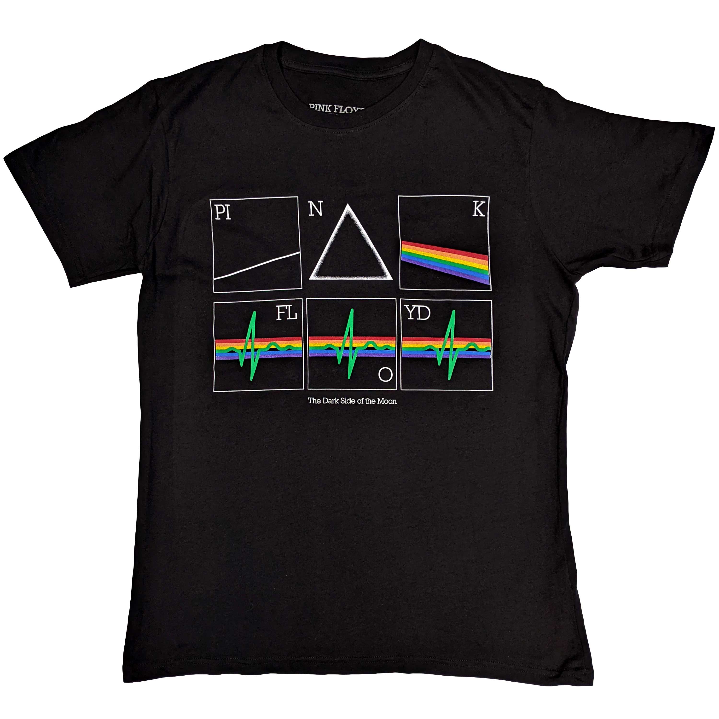 Tričko Pink Floyd - Prism Heart Beat, Unisex,Čierna,XL