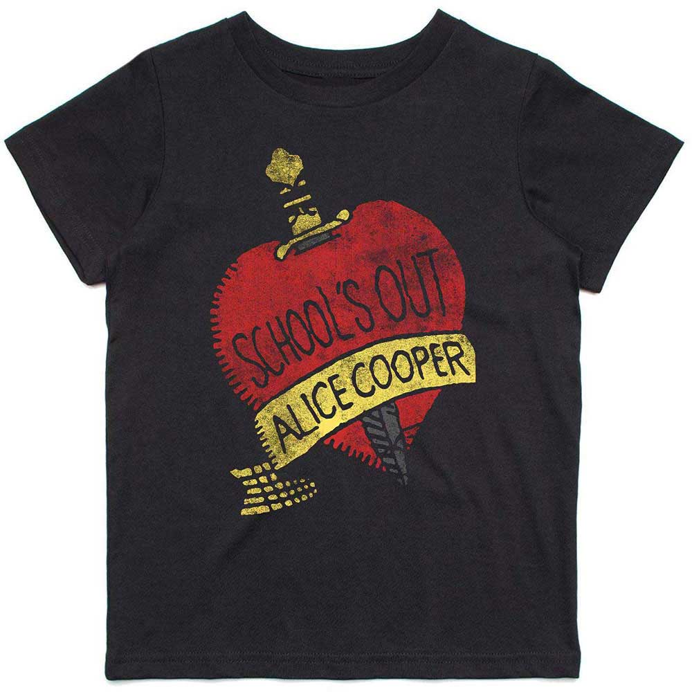 Tričko Alice Cooper - Schools Out, Dieťa,Čierna,12 – 14 rokov