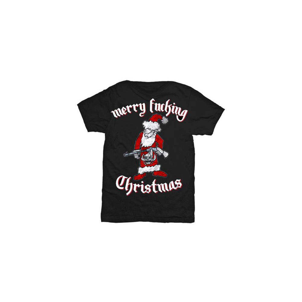 Tričko Motörhead - Merry Effing Christmas, Unisex,Čierna,XXL