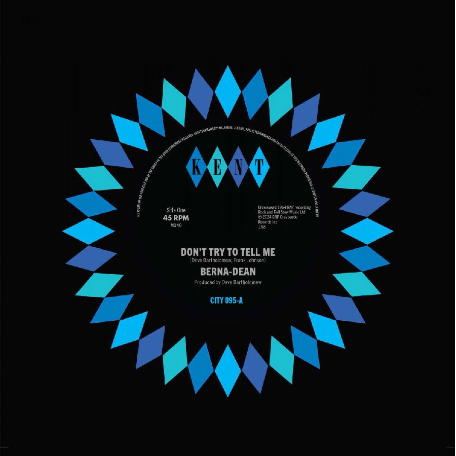 Vinyl Berna-Dean - DEAN - 7-DON'T TRY TO TELL ME / LAUGHING ON THE OUTSIDE