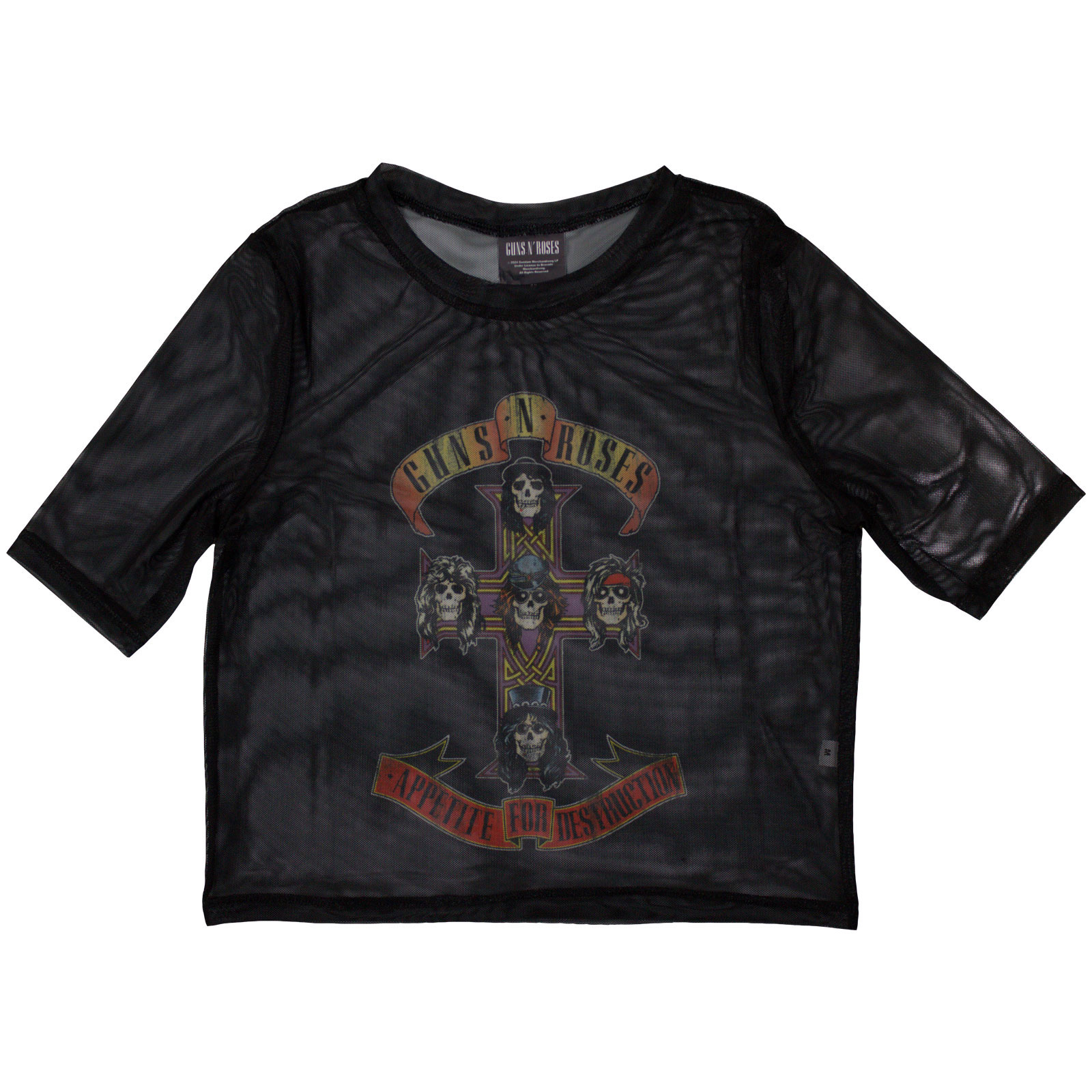 Tielko Guns N’ Roses - Appetite For Destruction, Žena,Čierna,XXL