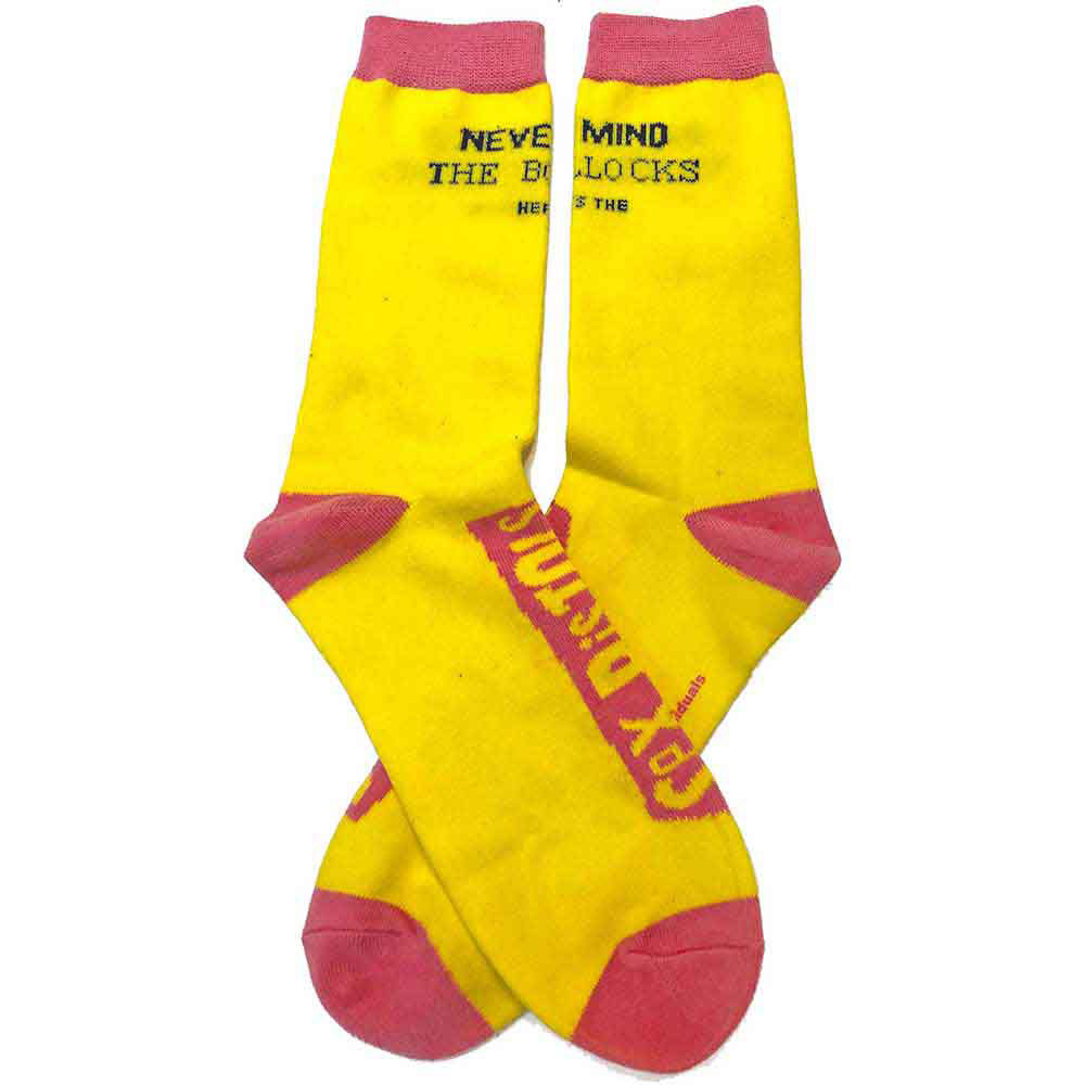 Ponožky Sex Pistols - NMTB, Unisex,Žltá,UK 4 - 7