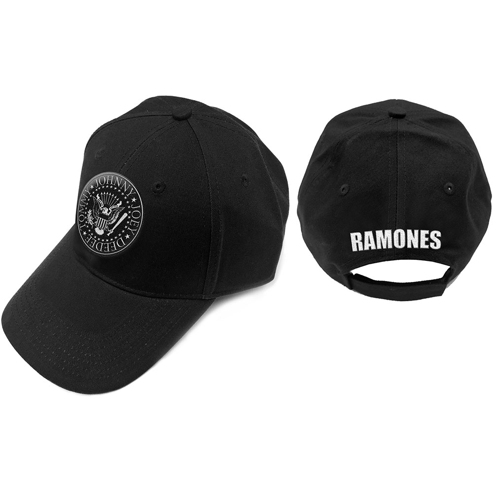 Šiltovka Ramones - Presidential Seal, Unisex,Čierna,Univerzálna