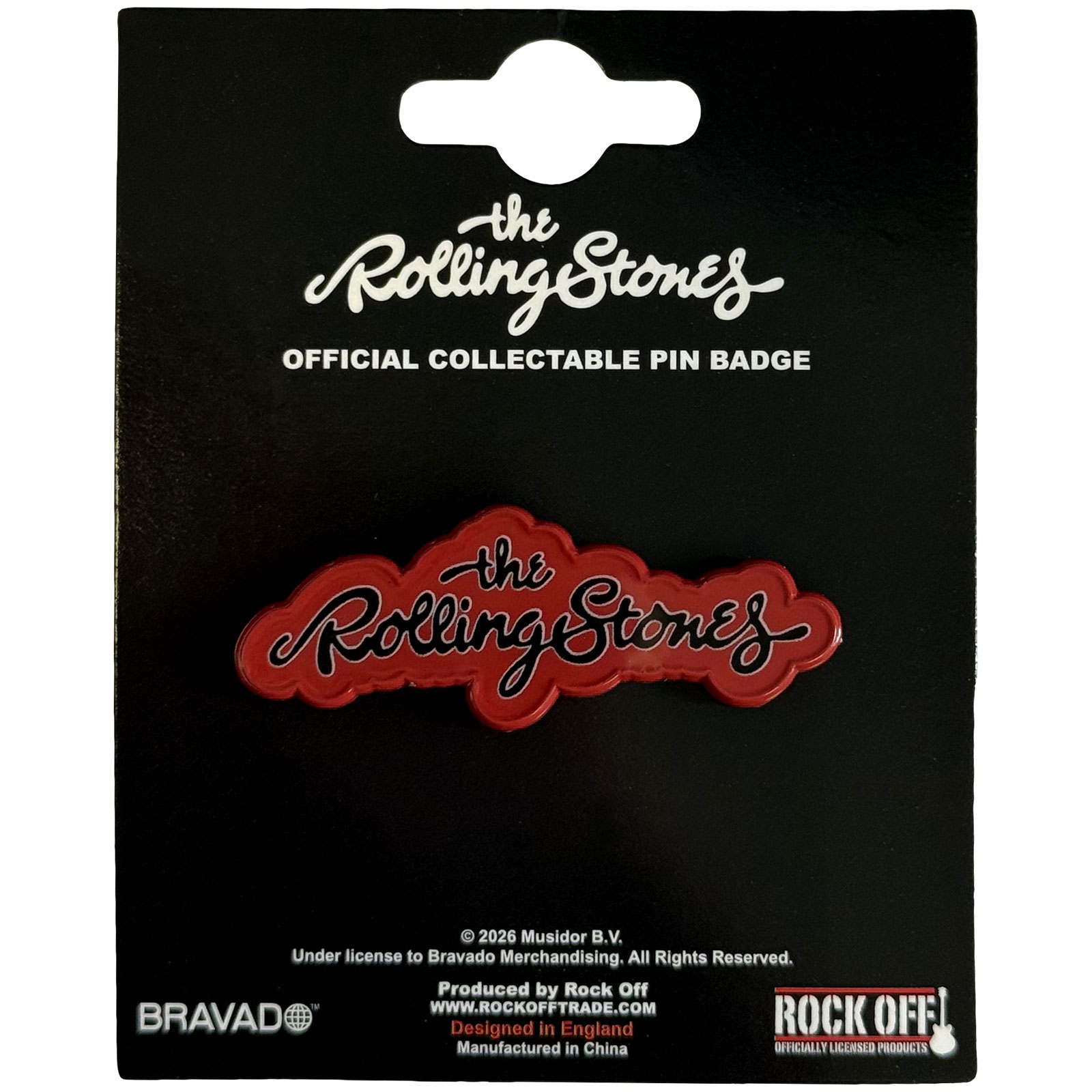 Odznak The Rolling Stones - Script Logo
