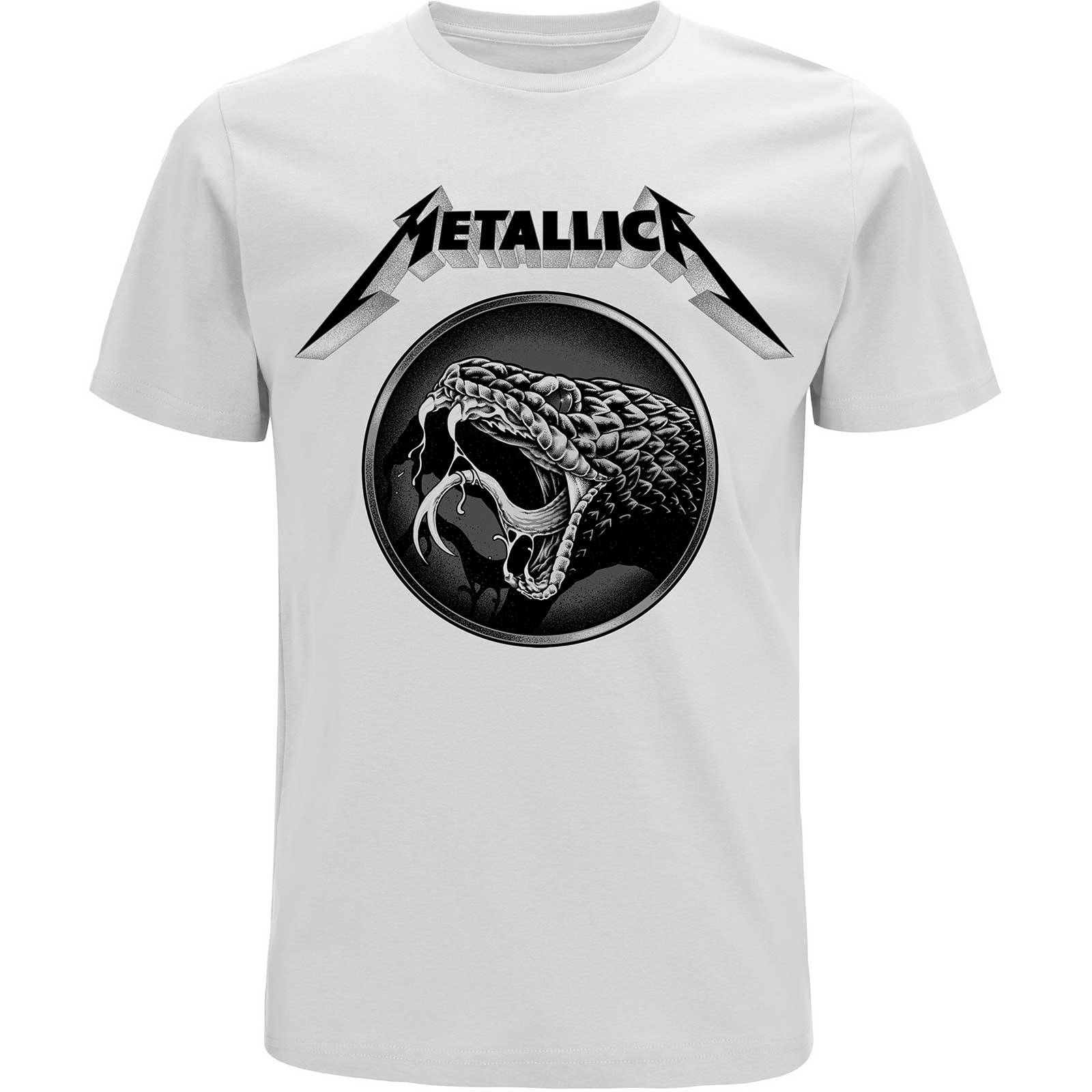 Tričko Metallica - Black Album Poster, Unisex,Biela,XXL