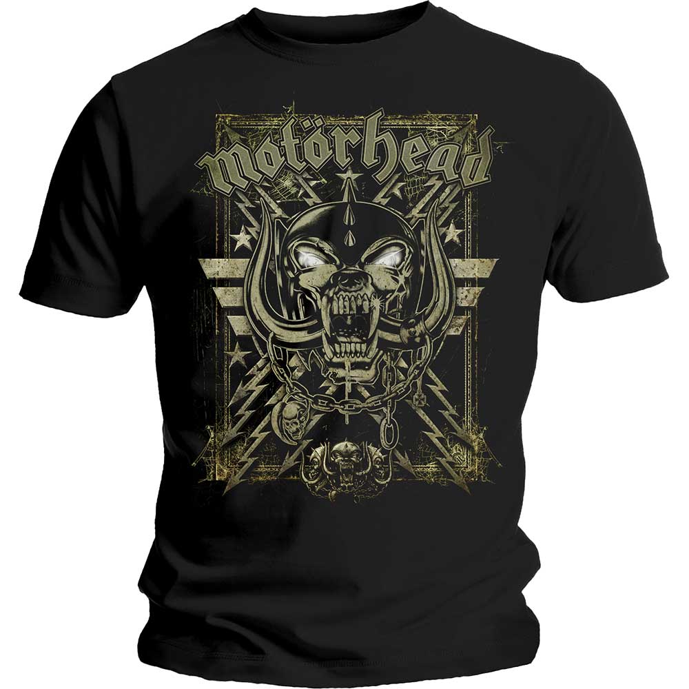 Tričko Motörhead - Spider Webbed War Pig, Unisex,Čierna,S