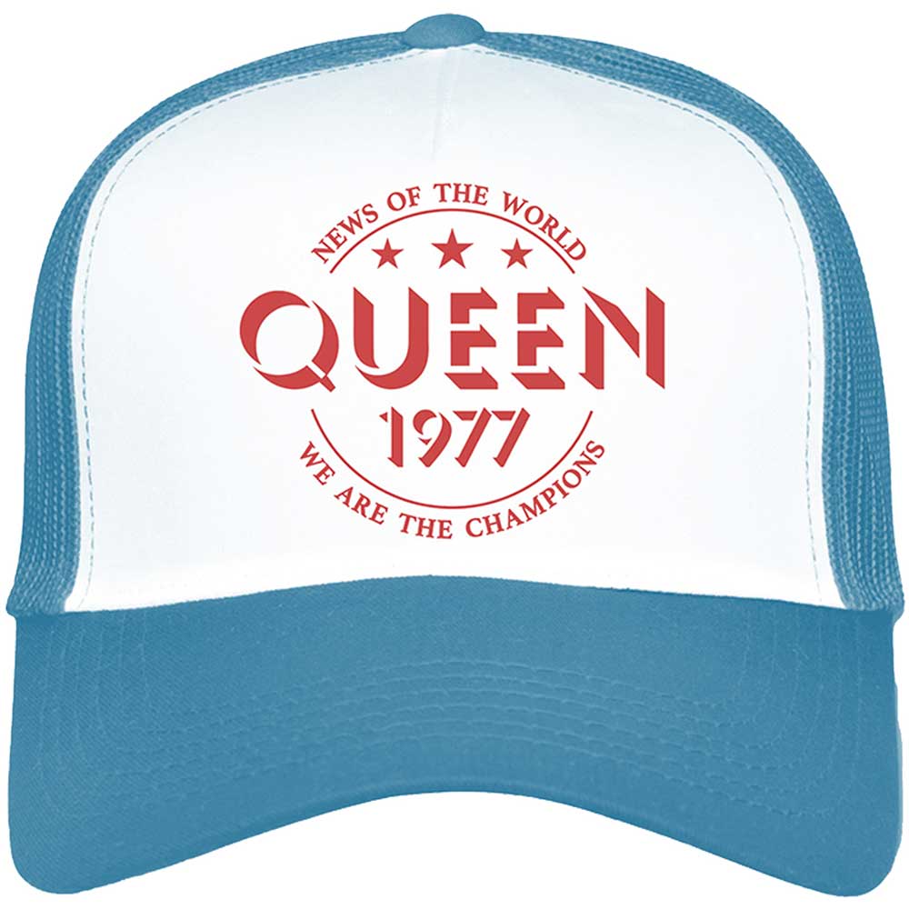 Šiltovka Queen - Champions 77, Unisex,Modrá/Biela,Univerzálna