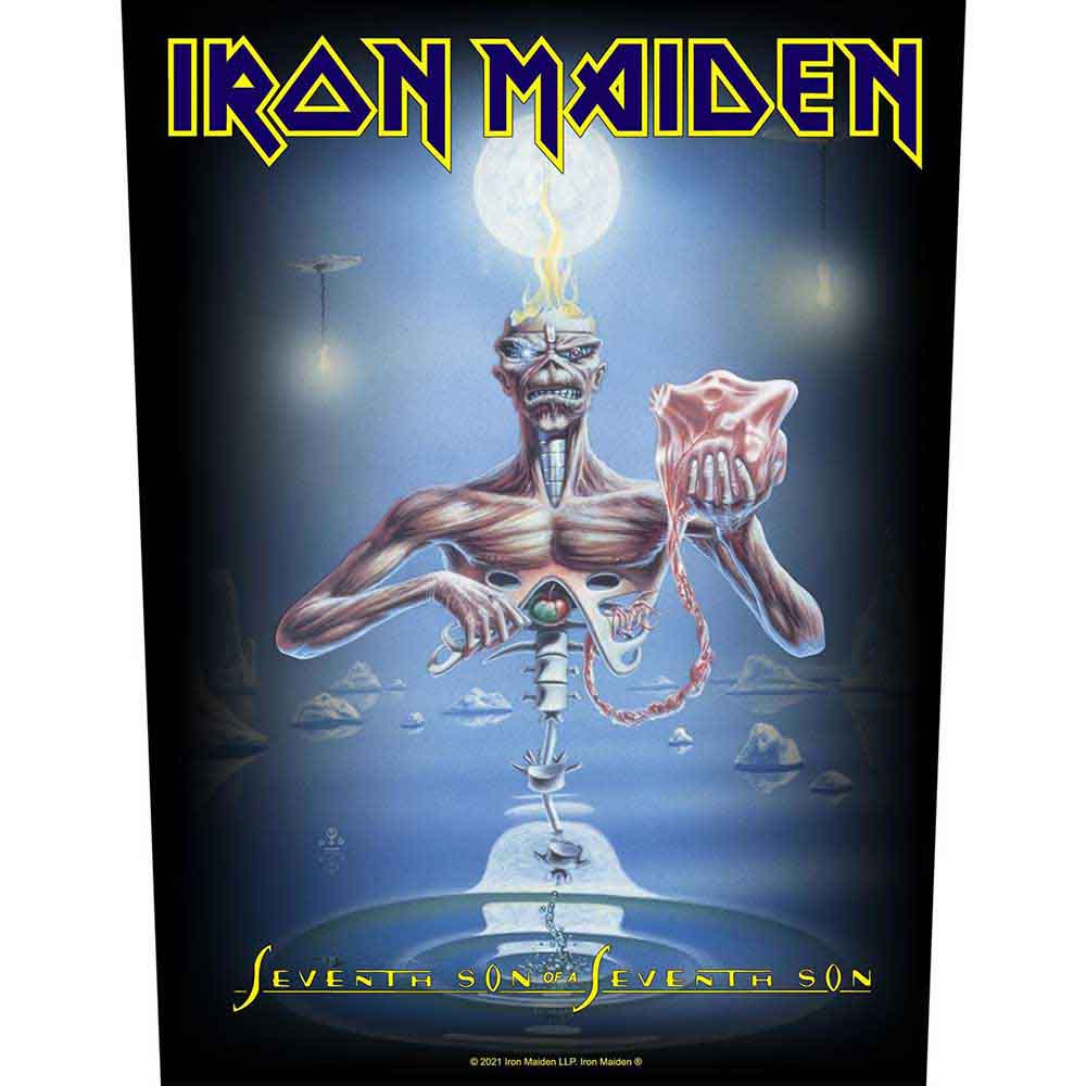 Nažehlovačka Iron Maiden - Seventh Son