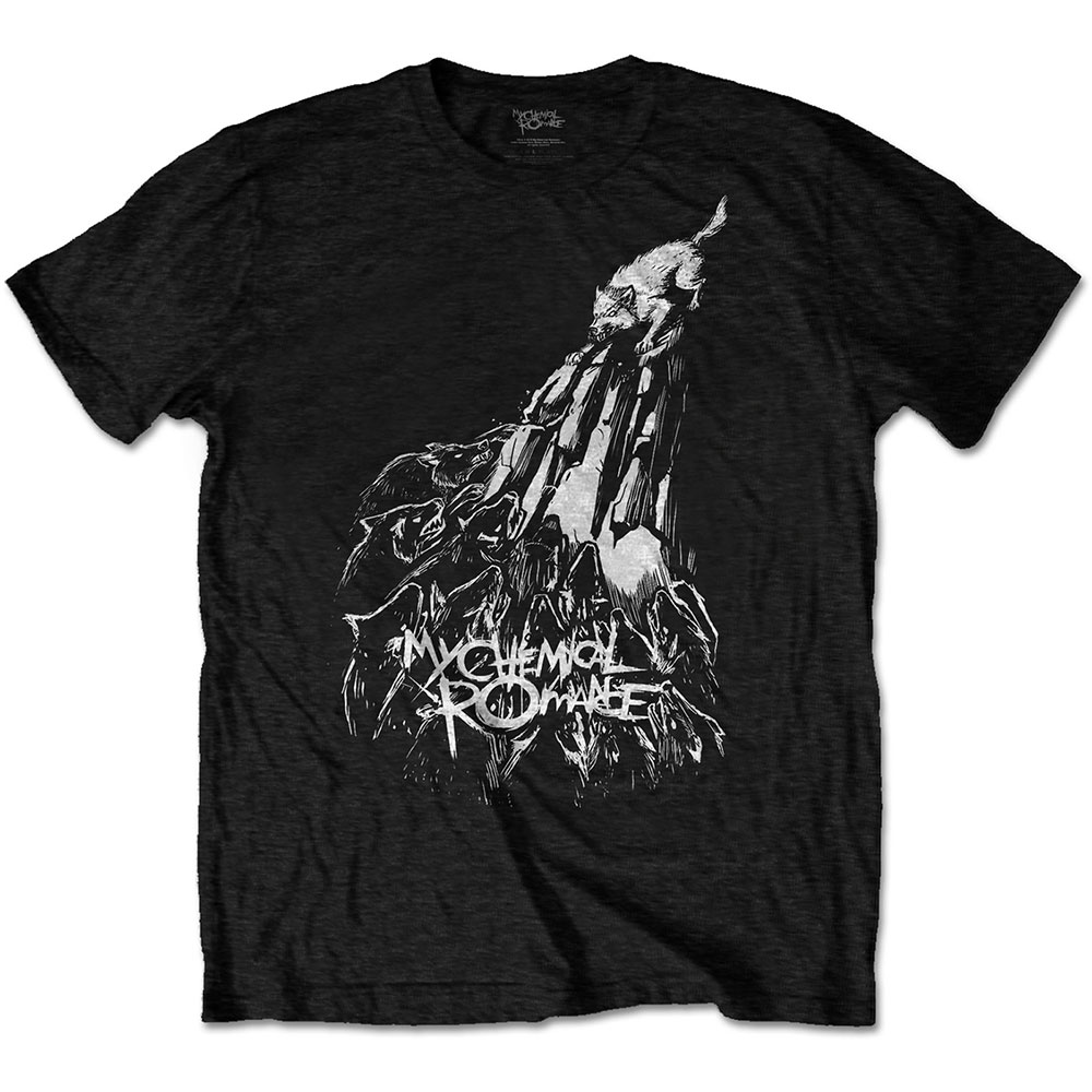 Tričko My Chemical Romance - The Pack, Unisex,Čierna,XXL