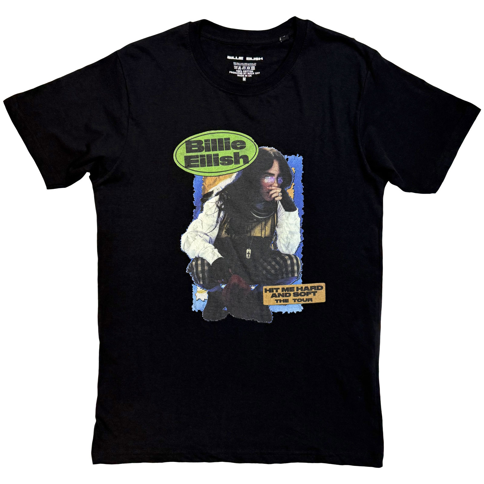 Tričko Billie Eilish - The Tour, Unisex,Čierna,XXL