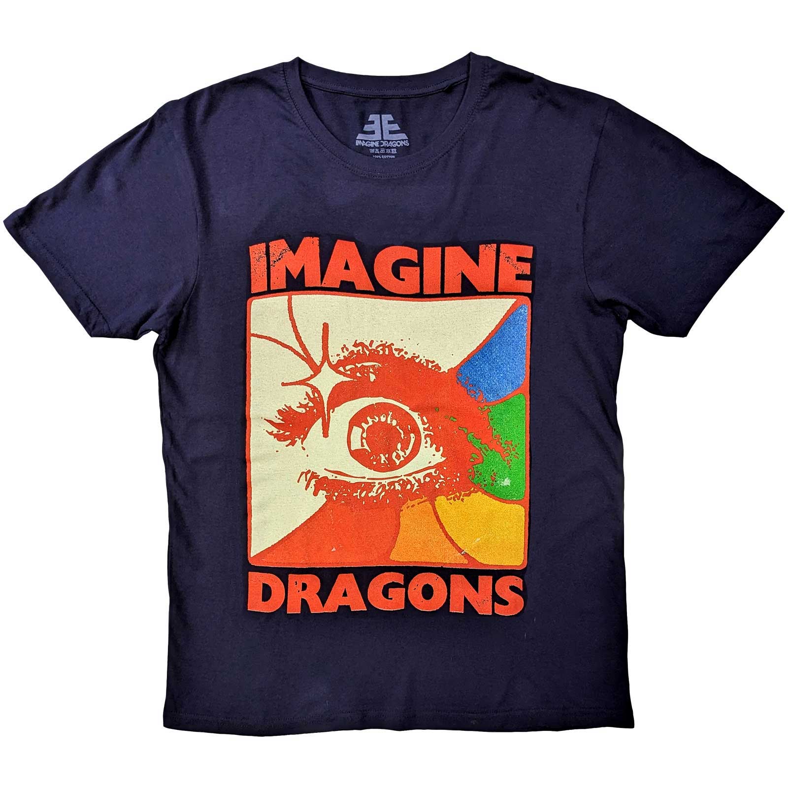 Tričko Imagine Dragons - Eye, Unisex,Modrá,XXL