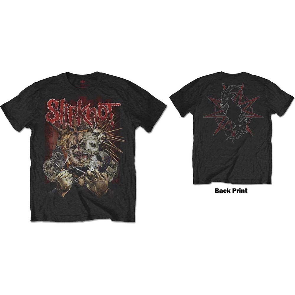 Tričko Slipknot - Torn Apart, Unisex,Čierna,XXL