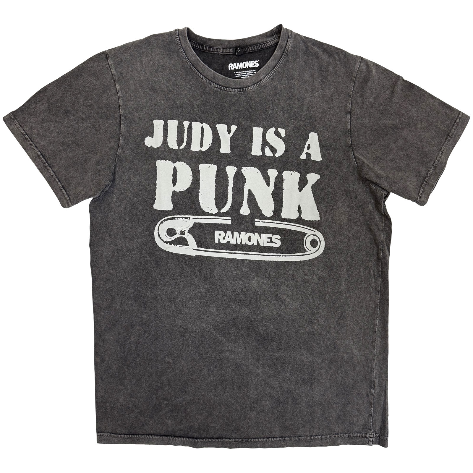 Tričko Ramones - Judy, Unisex,Šedá,XL