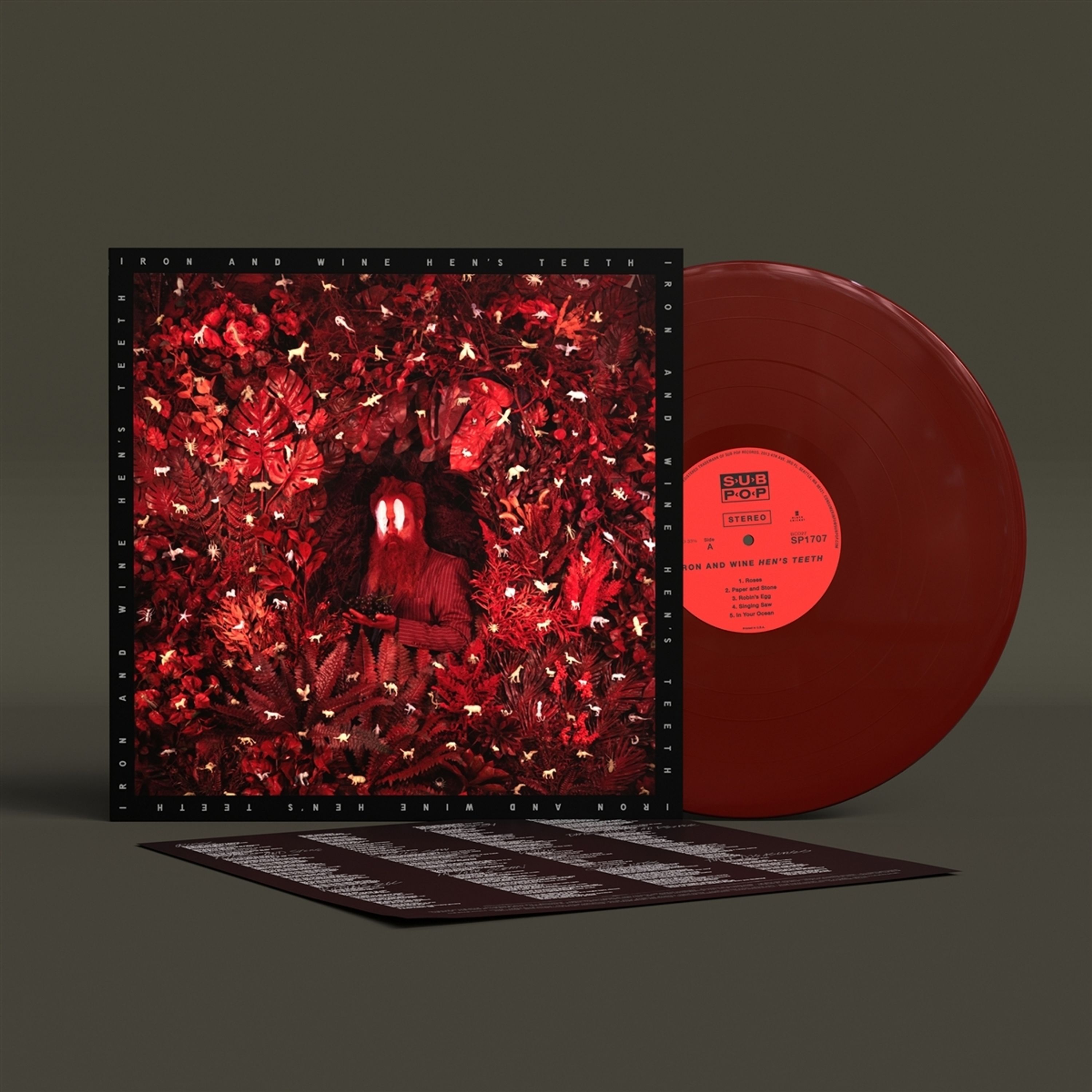 Vinyl Iron & Wine - HEN'S TEETH