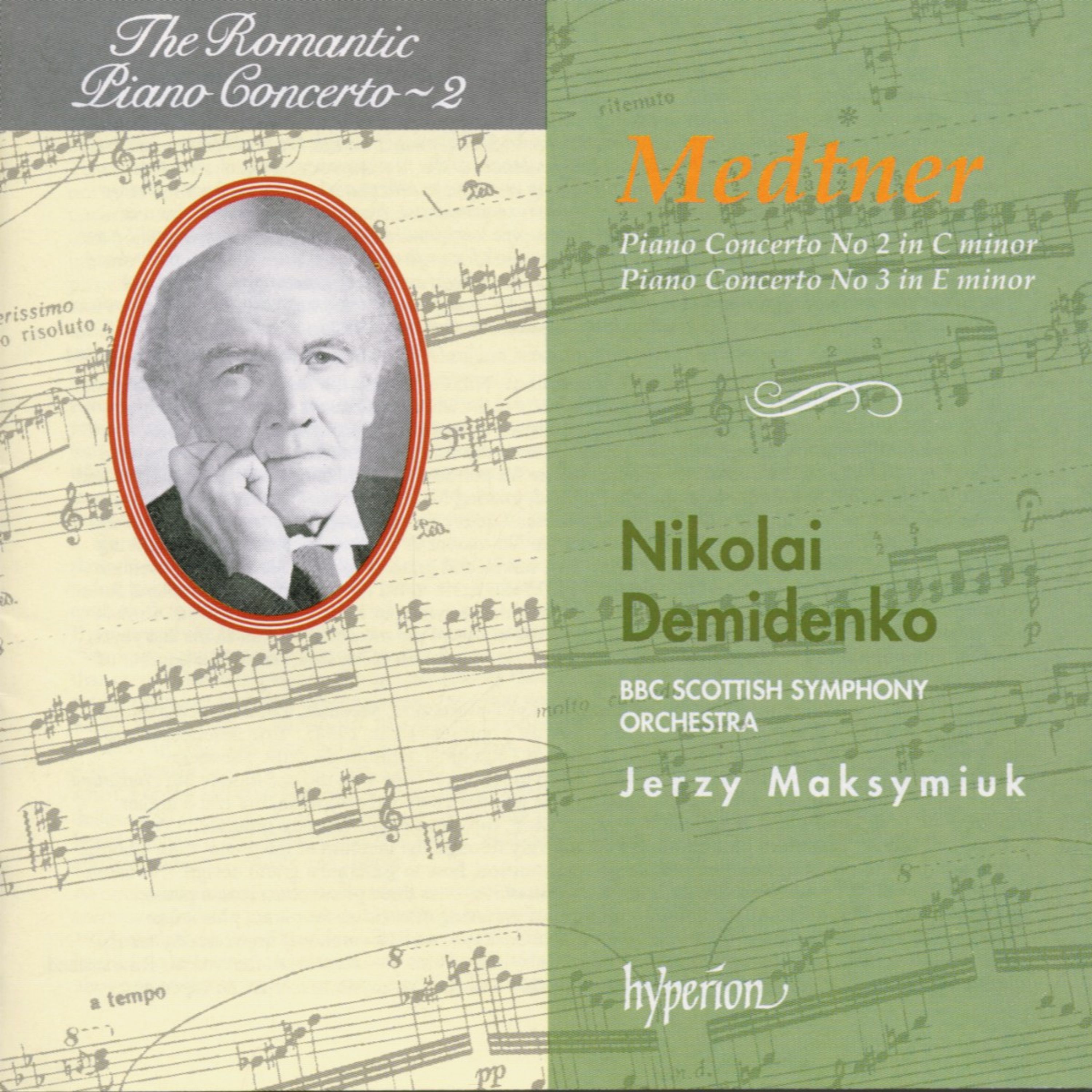 CD Nikolai Demidenko - MEDTNER: PIANO CONCERTOS