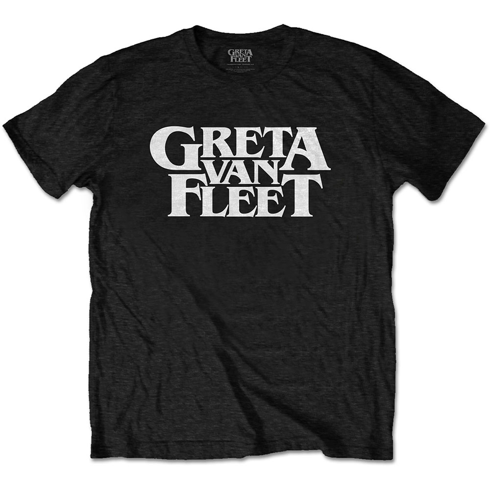 Tričko Greta Van Fleet - Logo, Unisex,Čierna,L
