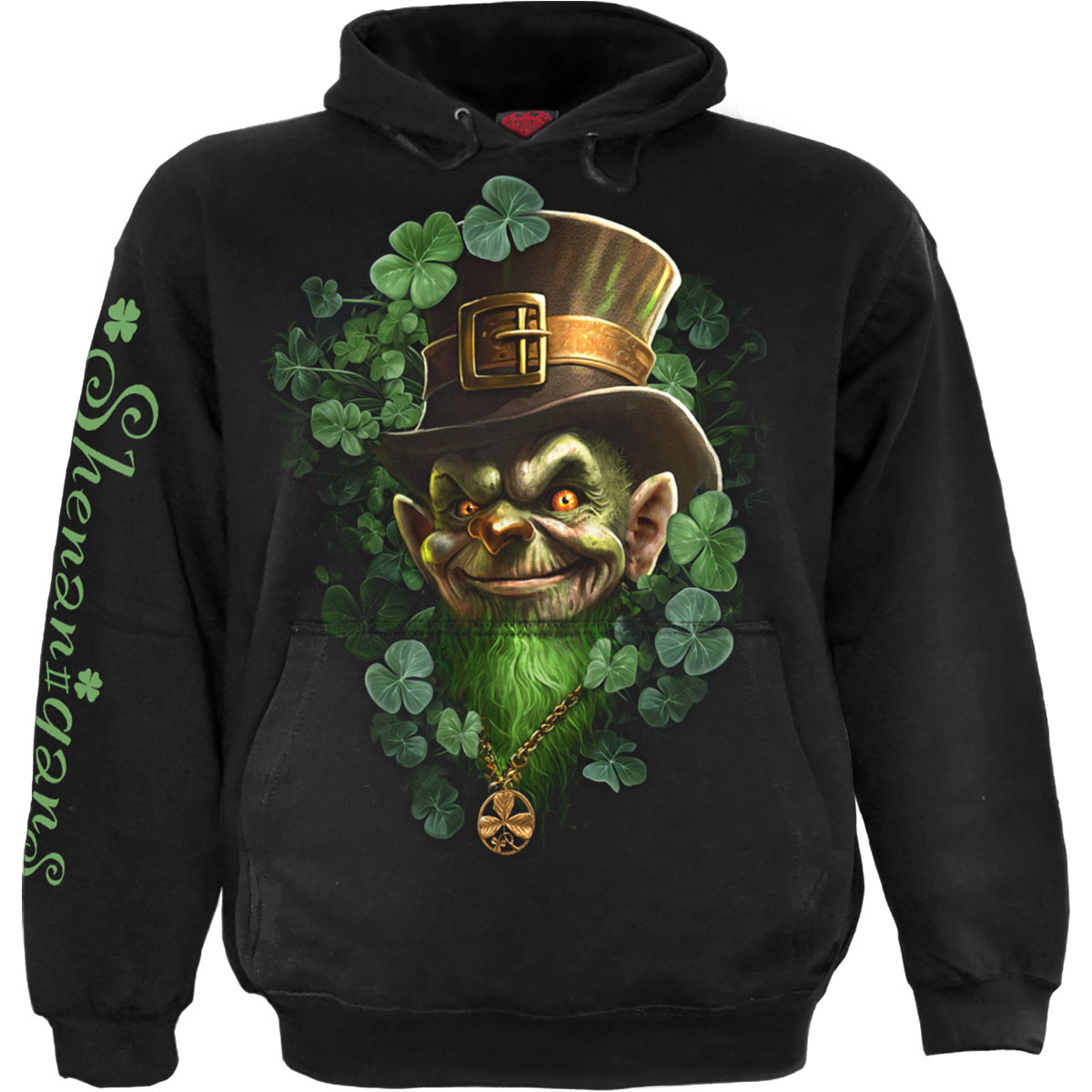 Mikina Spiral Stairs - Shenanigans, Unisex,Čierna,S