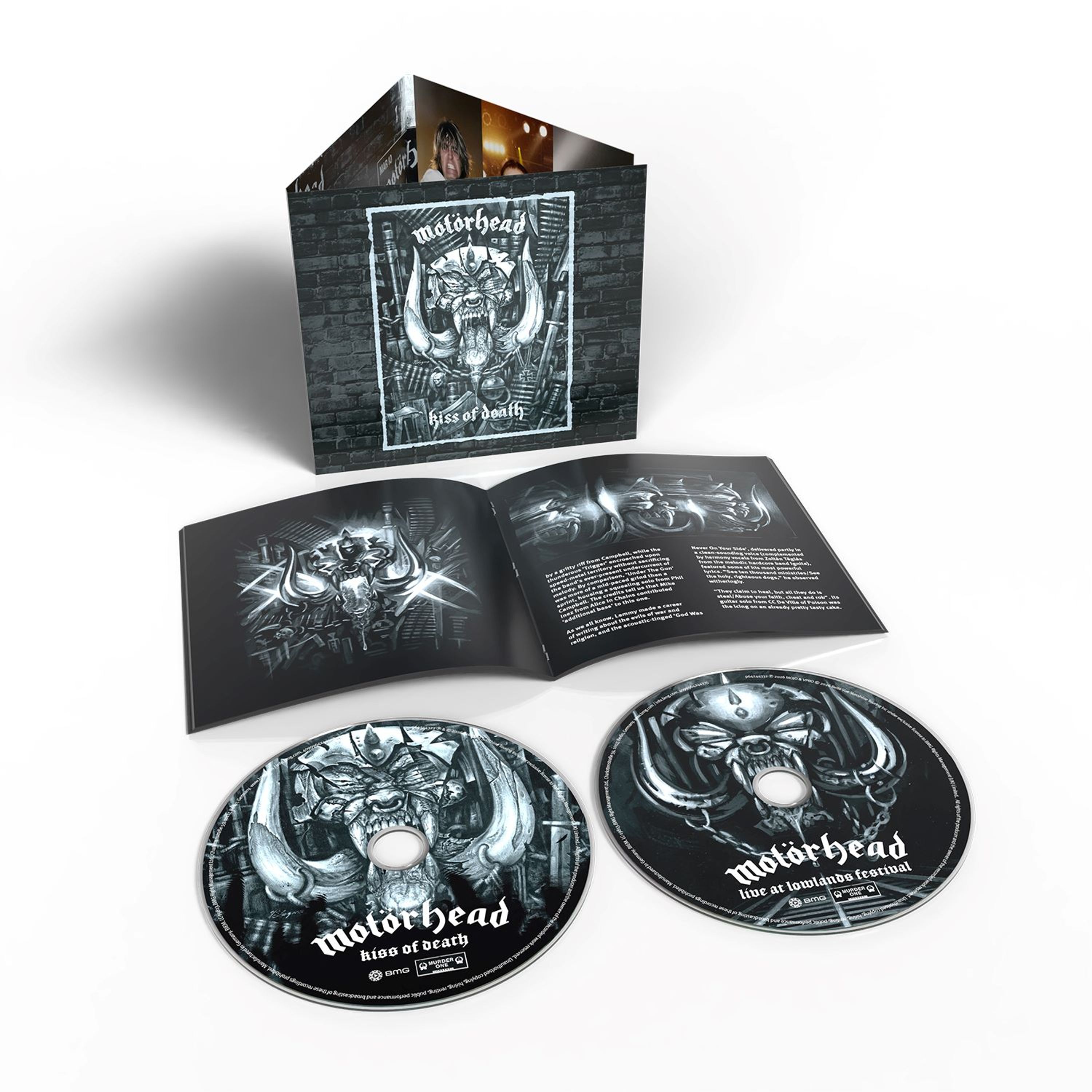 CD Motörhead - KISS OF DEATH