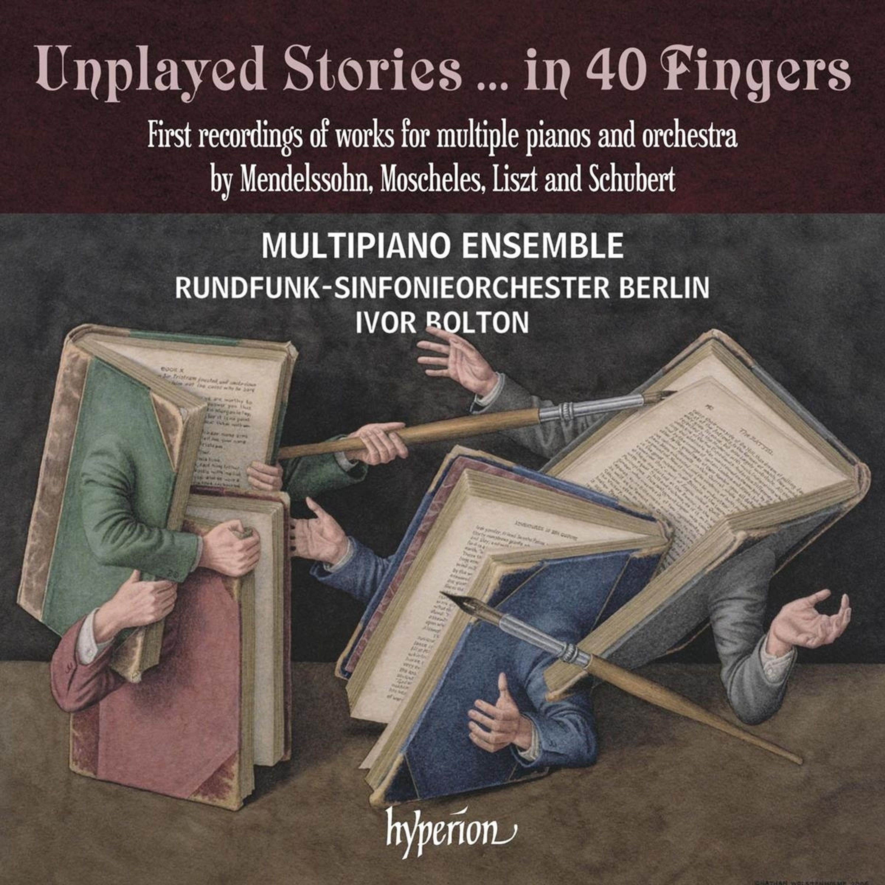 CD Multipiano Ensemble - UNPLAYED STORIES ... IN 40 FINGERS