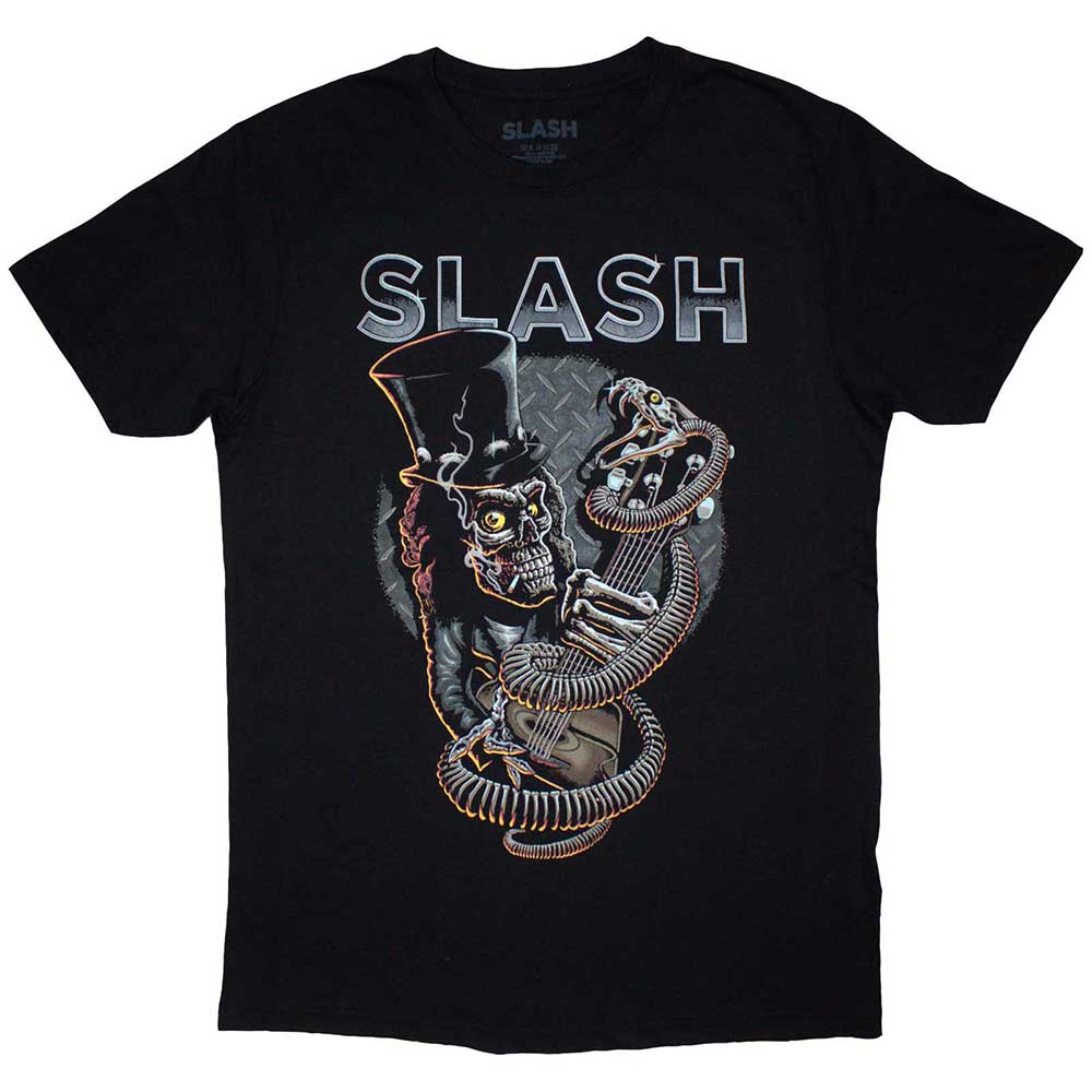 Tričko Slash - Skull Guitar Snake, Unisex,Čierna,XXL